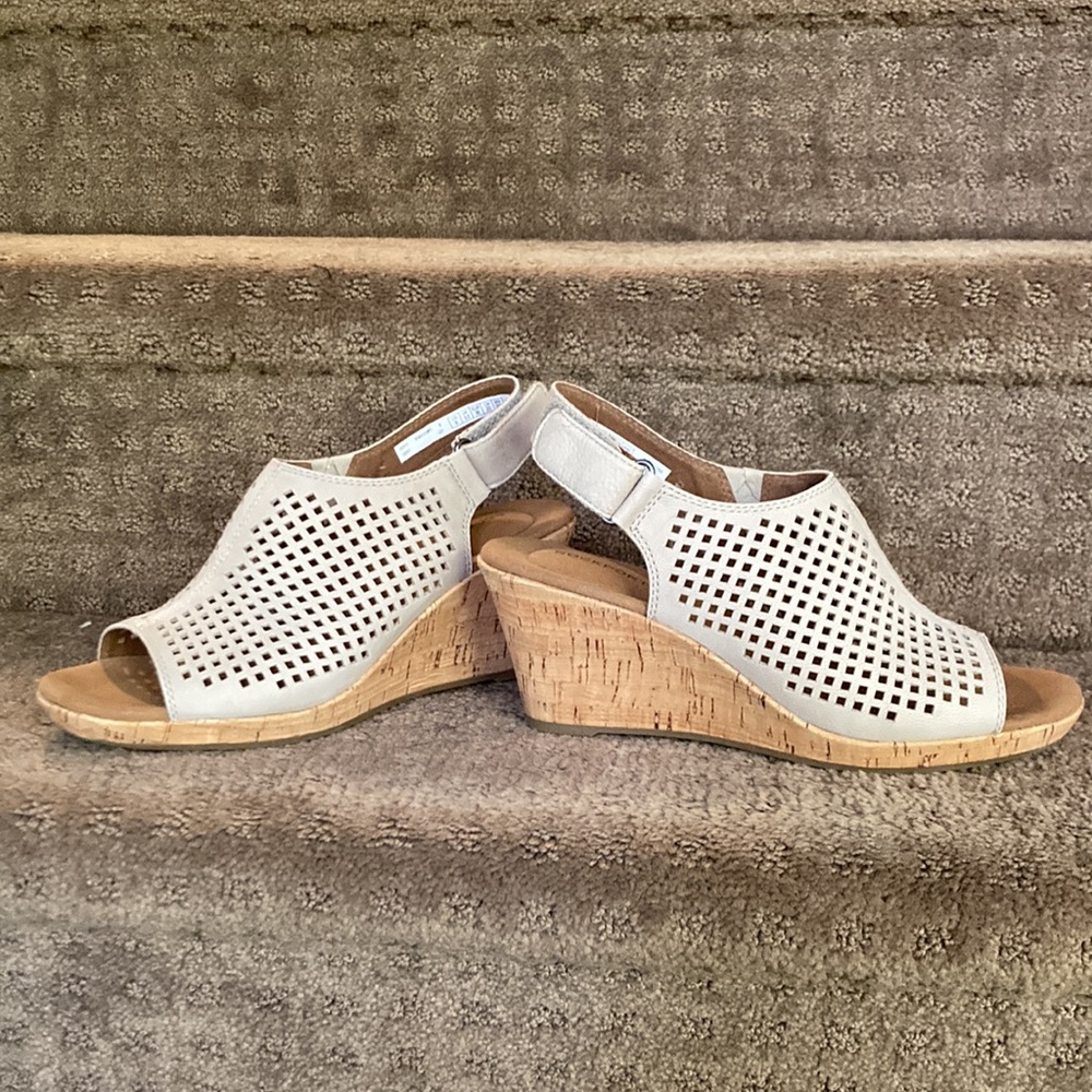 ROCKPORT BRIAH SLING WEDGE  SANDALS